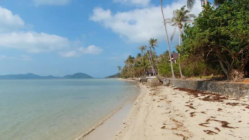 Beach at Ko Samui island, Thailand (2014 febr.)