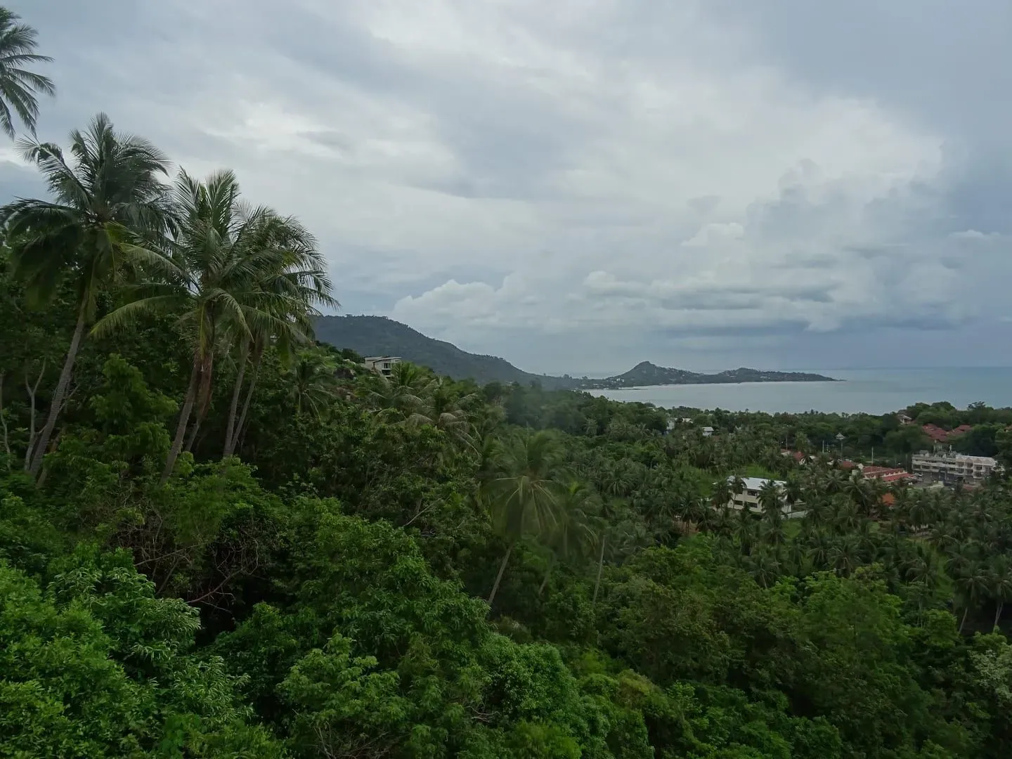 View from Lamai viewpoint, located above the village: view 2