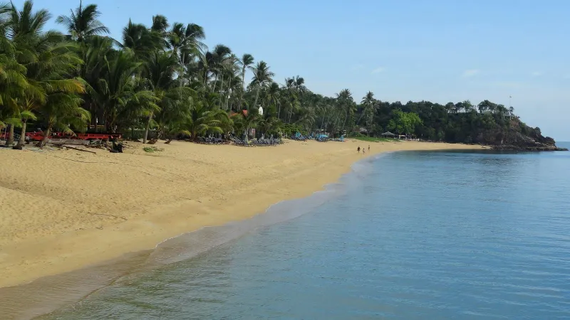 Lomprayah Pier, Maenam Beach, Koh Samui, view 4