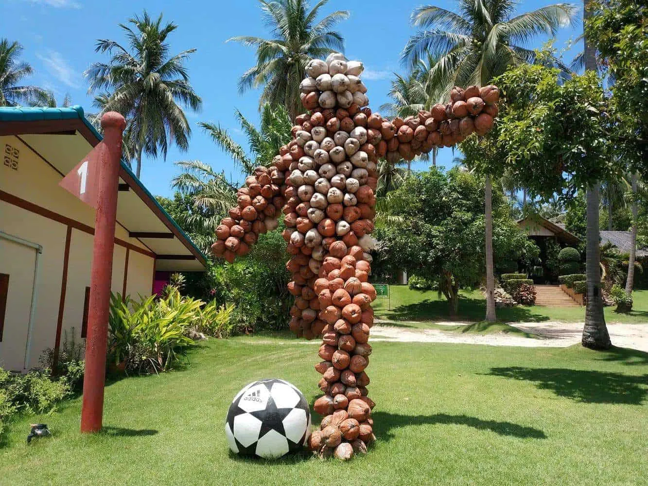 Samui Football Golf: 750 THB, 18 Holes, Open Daily 9:00-18:30