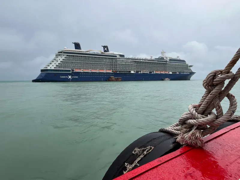 Moored off the cost of Koh Samui, Thailand